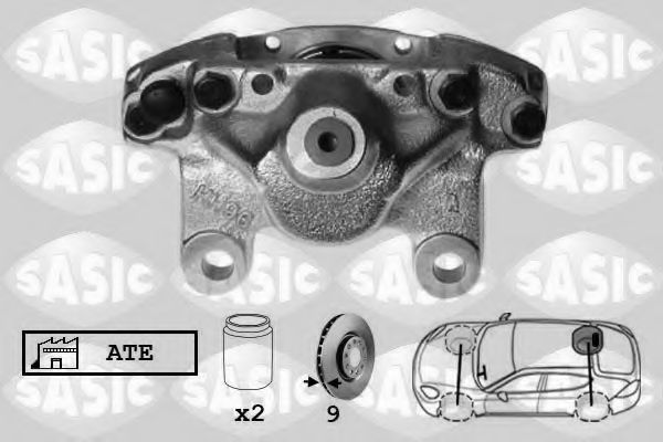 SASIC SCA6013 Тормозной суппорт для MERCEDES-BENZ E-CLASS (Мэрcэдэс-бэнз Е класс) SASIC SCA6013 Тормозной суппорт для MERCEDES-BENZ E-CLASS (Мэрcэдэс-бэнз Е класс)