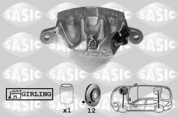 SASIC SCA6039 Тормозной суппорт для LANCIA DELTA I (Лансиа/лянча Дэлта и) SASIC SCA6039 Тормозной суппорт для LANCIA DELTA I (Лансиа/лянча Дэлта и)