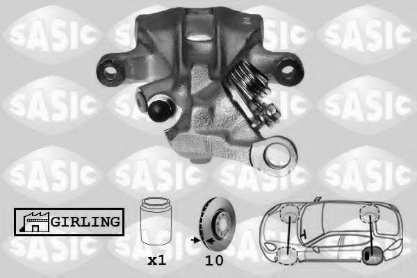 SASIC SCA6110 Тормозной суппорт для AUDI A8 (Ауди А8) SASIC SCA6110 Тормозной суппорт для AUDI A8 (Ауди А8)