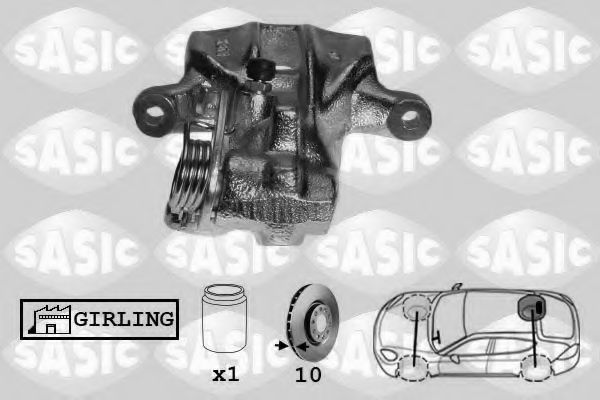 SASIC SCA6115 Тормозной суппорт для AUDI COUPE (Ауди Cоупэ) SASIC SCA6115 Тормозной суппорт для AUDI COUPE (Ауди Cоупэ)