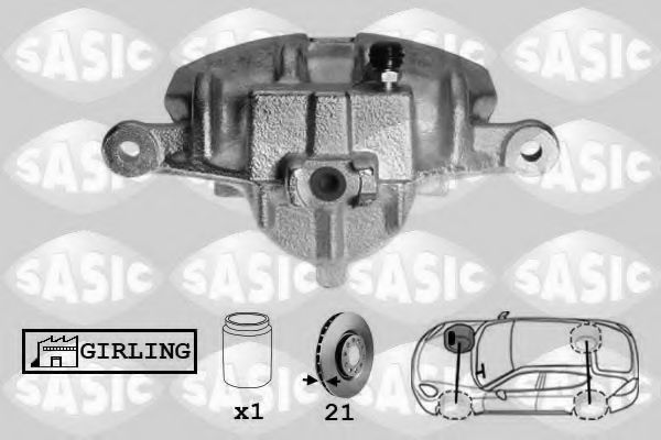 SASIC SCA6129 Тормозной суппорт для ROVER (Ровер) SASIC SCA6129 Тормозной суппорт для ROVER (Ровер)