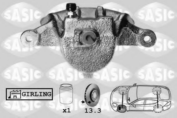 SASIC SCA6136 Тормозной суппорт для ROVER (Ровер) SASIC SCA6136 Тормозной суппорт для ROVER (Ровер)