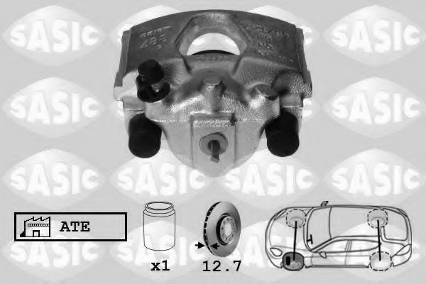 SASIC SCA6148 Тормозной суппорт для OPEL CORSA A (Опель Cорса а) SASIC SCA6148 Тормозной суппорт для OPEL CORSA A (Опель Cорса а)