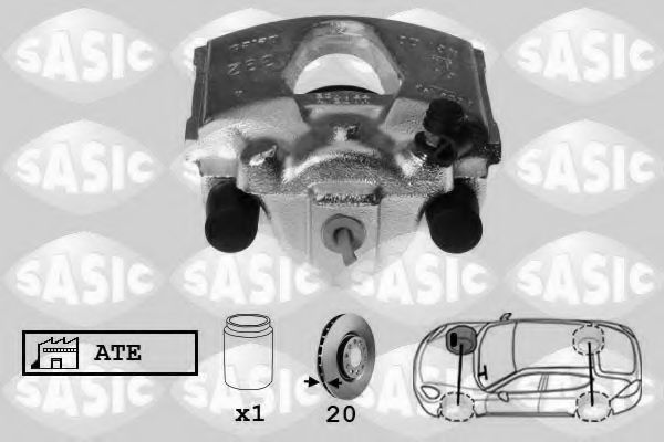 SASIC SCA6151 Тормозной суппорт для OPEL COMBO (Опель Комбо) SASIC SCA6151 Тормозной суппорт для OPEL COMBO (Опель Комбо)