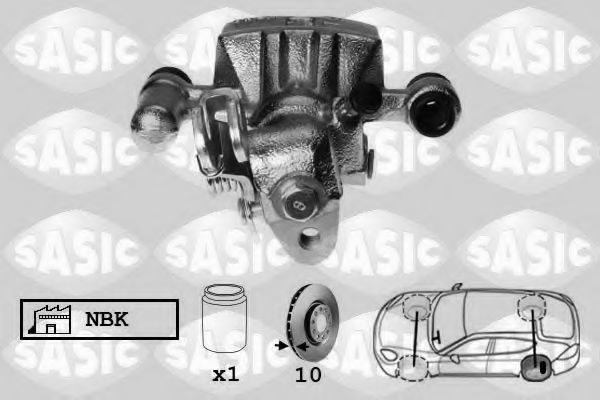 SASIC SCA6156 Тормозной суппорт для MAZDA TELSTAR IV (Мазда Тэлстар иv) SASIC SCA6156 Тормозной суппорт для MAZDA TELSTAR IV (Мазда Тэлстар иv)