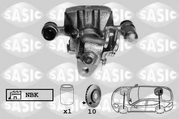 SASIC SCA6157 Тормозной суппорт для MAZDA TELSTAR IV (Мазда Тэлстар иv) SASIC SCA6157 Тормозной суппорт для MAZDA TELSTAR IV (Мазда Тэлстар иv)