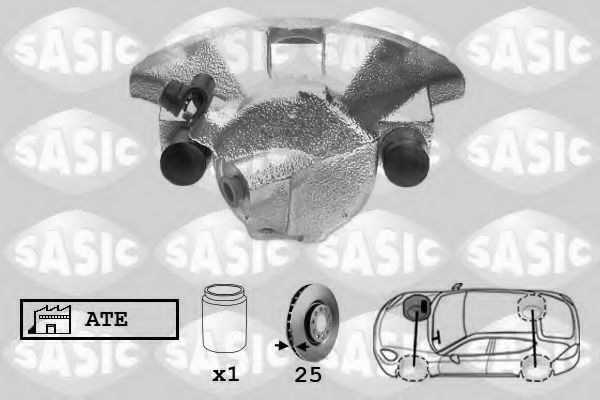 SASIC SCA6185 Тормозной суппорт для SEAT EXEO ST (Сеат Эxэо ст) SASIC SCA6185 Тормозной суппорт для SEAT EXEO ST (Сеат Эxэо ст)