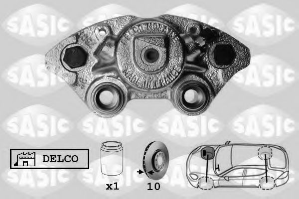 SASIC SCA6187 Тормозной суппорт для OPEL CORSA A (Опель Cорса а) SASIC SCA6187 Тормозной суппорт для OPEL CORSA A (Опель Cорса а)