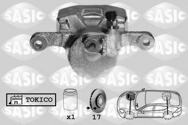 SASIC SCA6207 Тормозной суппорт для ROVER (Ровер) SASIC SCA6207 Тормозной суппорт для ROVER (Ровер)