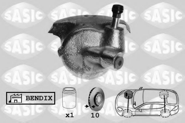 SASIC SCA6223 Тормозной суппорт для FORD FIESTA (Форд Фиэста) SASIC SCA6223 Тормозной суппорт для FORD FIESTA (Форд Фиэста)