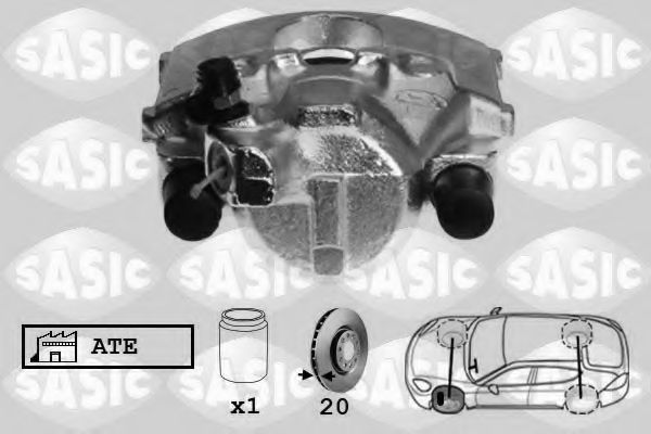 SASIC SCA6252 Тормозной суппорт для FORD FIESTA (Форд Фиэста) SASIC SCA6252 Тормозной суппорт для FORD FIESTA (Форд Фиэста)