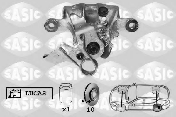 SASIC SCA6588 Тормозной суппорт для VOLKSWAGEN GOLF III (Фольксваген Гольф 3) SASIC SCA6588 Тормозной суппорт для VOLKSWAGEN GOLF III (Фольксваген Гольф 3)