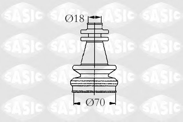 SASIC 2873703 Комплект пылника, приводной вал для PEUGEOT 205 II (Пежо 205 2) SASIC 2873703 Комплект пылника, приводной вал для PEUGEOT 205 II (Пежо 205 2)