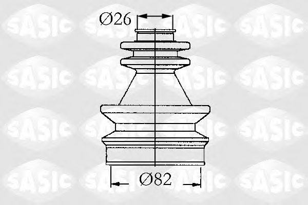 SASIC 4003439 Комплект пылника, приводной вал для RENAULT MASTER I (Рено Мастэр и) SASIC 4003439 Комплект пылника, приводной вал для RENAULT MASTER I (Рено Мастэр и)