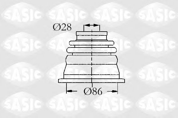 SASIC 4003464 Комплект пылника, приводной вал для RENAULT SAFRANE (Рено Сафранэ) SASIC 4003464 Комплект пылника, приводной вал для RENAULT SAFRANE (Рено Сафранэ)
