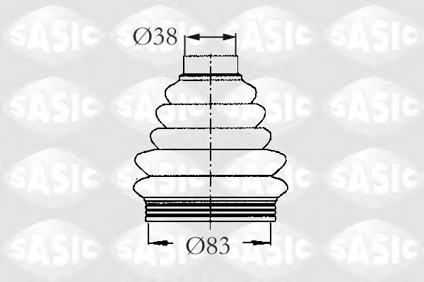 SASIC 2933033 Комплект пылника, приводной вал для CITROËN XSARA (CитроËн Ксара) SASIC 2933033 Комплект пылника, приводной вал для CITROËN XSARA (CитроËн Ксара)