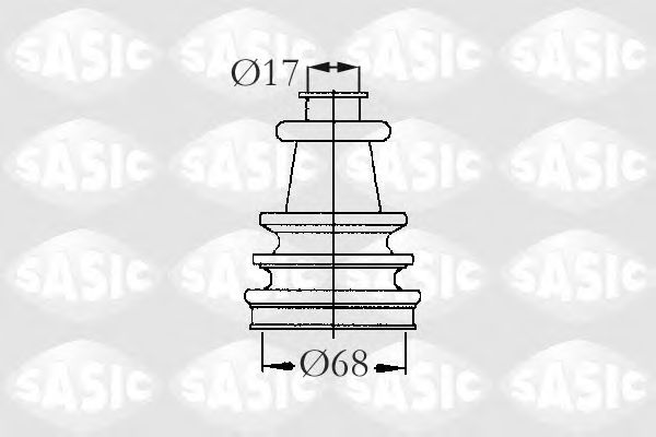 SASIC 2933403 Комплект пылника, приводной вал для RENAULT LE CAR (Рено Лэ cар) SASIC 2933403 Комплект пылника, приводной вал для RENAULT LE CAR (Рено Лэ cар)