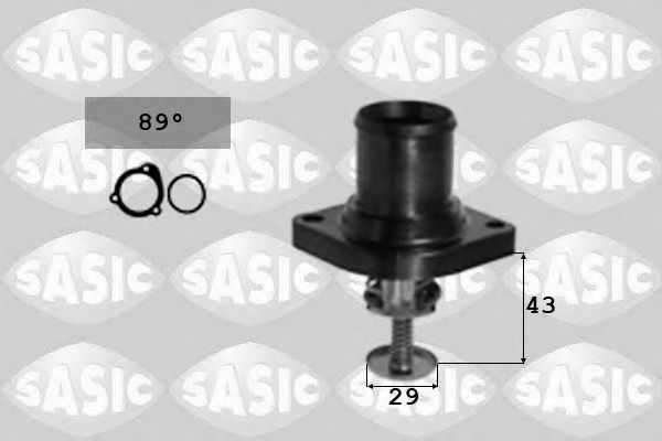 SASIC 3381A01 Термостат, охлаждающая жидкость для PEUGEOT 407 (Пежо 407) SASIC 3381A01 Термостат, охлаждающая жидкость для PEUGEOT 407 (Пежо 407)