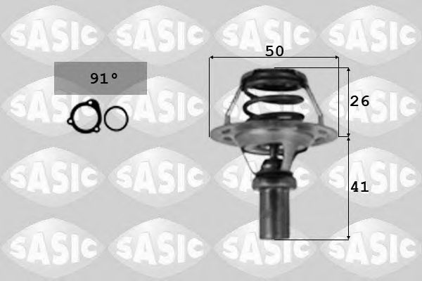 SASIC 4000361 Термостат, охлаждающая жидкость для RENAULT CLIO I (Рено Cлио и) SASIC 4000361 Термостат, охлаждающая жидкость для RENAULT CLIO I (Рено Cлио и)