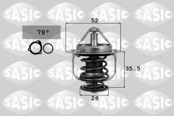 SASIC 9000075 Термостат, охлаждающая жидкость для HONDA SHUTTLE (Хонда Шуттлэ) SASIC 9000075 Термостат, охлаждающая жидкость для HONDA SHUTTLE (Хонда Шуттлэ)