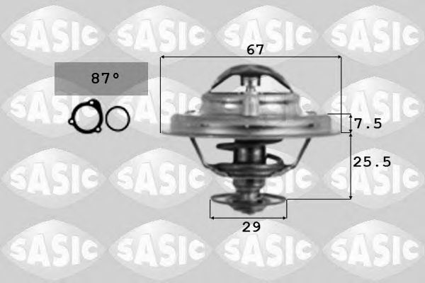 SASIC 9000162 Термостат, охлаждающая жидкость для VOLKSWAGEN LT 28-50 (Фольксваген Лт 28-50) SASIC 9000162 Термостат, охлаждающая жидкость для VOLKSWAGEN LT 28-50 (Фольксваген Лт 28-50)
