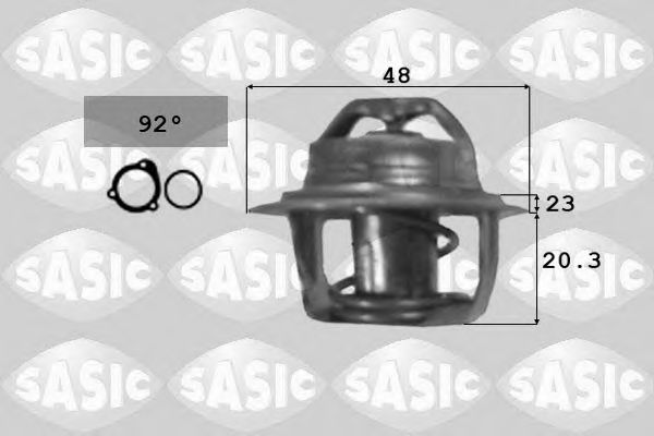 SASIC 9000295 Термостат, охлаждающая жидкость для VOLKSWAGEN CARIBE I (Фольксваген Cарибэ и) SASIC 9000295 Термостат, охлаждающая жидкость для VOLKSWAGEN CARIBE I (Фольксваген Cарибэ и)