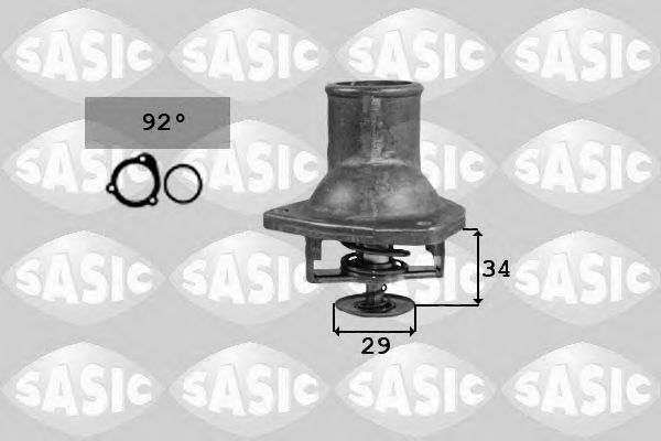 SASIC 9000297 Термостат, охлаждающая жидкость для OPEL OMEGA A (Опель Омэга а) SASIC 9000297 Термостат, охлаждающая жидкость для OPEL OMEGA A (Опель Омэга а)