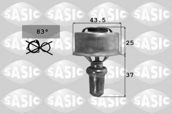 SASIC 9000314 Термостат, охлаждающая жидкость для RENAULT SUPER 5 (Рено Супэр 5) SASIC 9000314 Термостат, охлаждающая жидкость для RENAULT SUPER 5 (Рено Супэр 5)