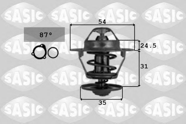SASIC 9000334 Термостат, охлаждающая жидкость для VOLKSWAGEN SCIROCCO (Фольксваген Сcироccо) SASIC 9000334 Термостат, охлаждающая жидкость для VOLKSWAGEN SCIROCCO (Фольксваген Сcироccо)