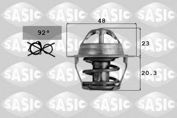 SASIC 9000389 Термостат, охлаждающая жидкость для OPEL ASCONA B (Опель Асcона б) SASIC 9000389 Термостат, охлаждающая жидкость для OPEL ASCONA B (Опель Асcона б)