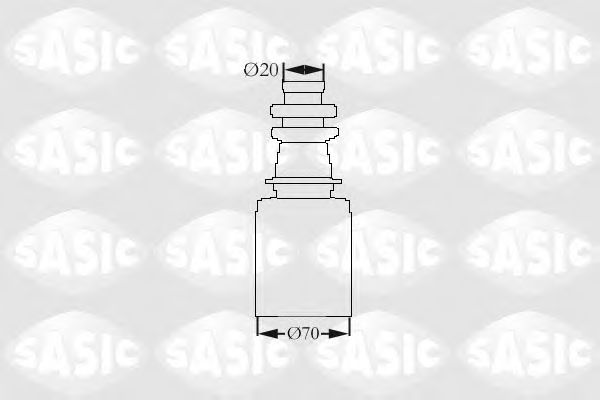 SASIC 2873833 Комплект пылника, приводной вал для PEUGEOT 205 II (Пежо 205 2) SASIC 2873833 Комплект пылника, приводной вал для PEUGEOT 205 II (Пежо 205 2)