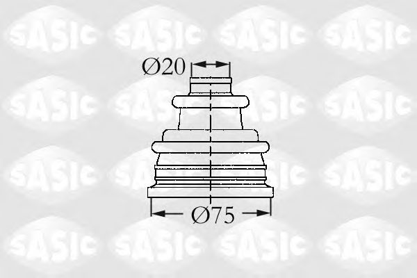 SASIC 4003404 Комплект пылника, приводной вал для RENAULT SUPER 5 (Рено Супэр 5) SASIC 4003404 Комплект пылника, приводной вал для RENAULT SUPER 5 (Рено Супэр 5)