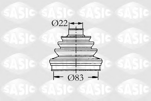 SASIC 4003437 Комплект пылника, приводной вал для RENAULT ESPACE I (Рено Эспаcэ и) SASIC 4003437 Комплект пылника, приводной вал для RENAULT ESPACE I (Рено Эспаcэ и)