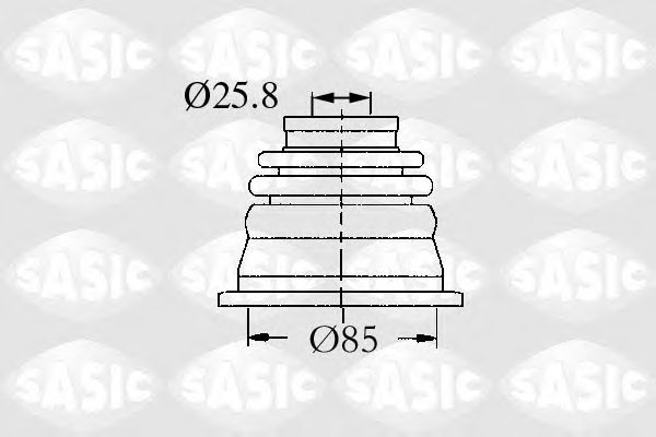 SASIC 4003458 Комплект пылника, приводной вал для RENAULT MASTER I (Рено Мастэр и) SASIC 4003458 Комплект пылника, приводной вал для RENAULT MASTER I (Рено Мастэр и)