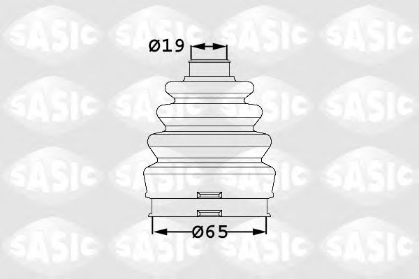SASIC 1906007 Комплект пылника, приводной вал для FIAT 500 C (Фиат 500 c) SASIC 1906007 Комплект пылника, приводной вал для FIAT 500 C (Фиат 500 c)
