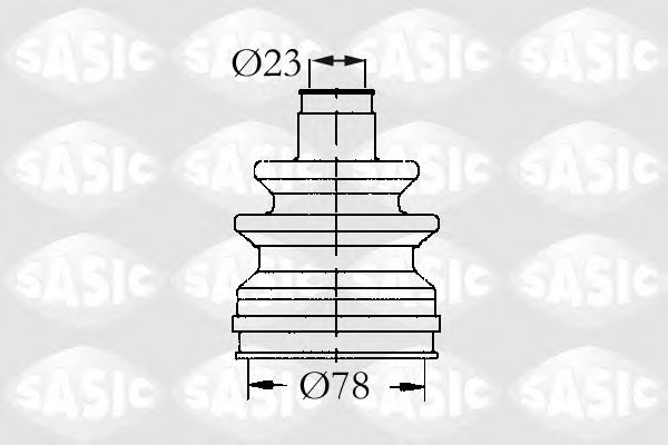 SASIC 9004502 Комплект пылника, приводной вал для OPEL CORSA A (Опель Cорса а) SASIC 9004502 Комплект пылника, приводной вал для OPEL CORSA A (Опель Cорса а)