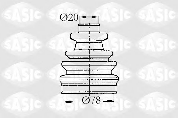 SASIC 9004637 Комплект пылника, приводной вал для ROVER 400 (Ровер 400) SASIC 9004637 Комплект пылника, приводной вал для ROVER 400 (Ровер 400)