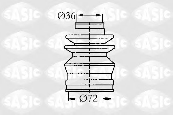 SASIC 9004669 Комплект пылника, приводной вал для NISSAN (Ниссан) SASIC 9004669 Комплект пылника, приводной вал для NISSAN (Ниссан)