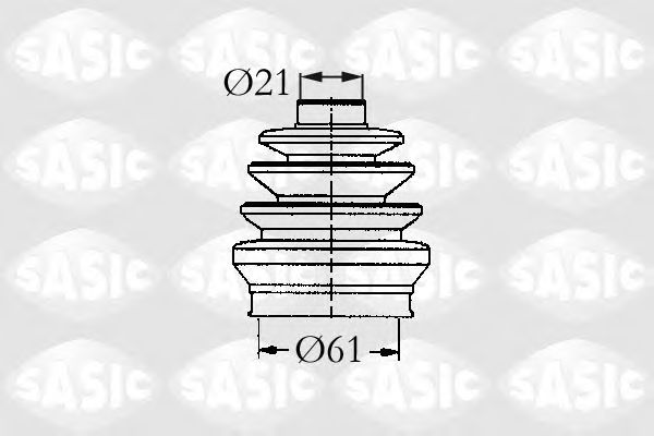 SASIC 9004723 Комплект пылника, приводной вал для FIAT PUNTO (Фиат Пунто) SASIC 9004723 Комплект пылника, приводной вал для FIAT PUNTO (Фиат Пунто)