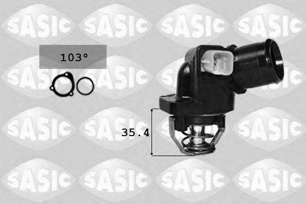 SASIC 3300003 Термостат, охлаждающая жидкость для PEUGEOT 207 (Пежо 207) SASIC 3300003 Термостат, охлаждающая жидкость для PEUGEOT 207 (Пежо 207)