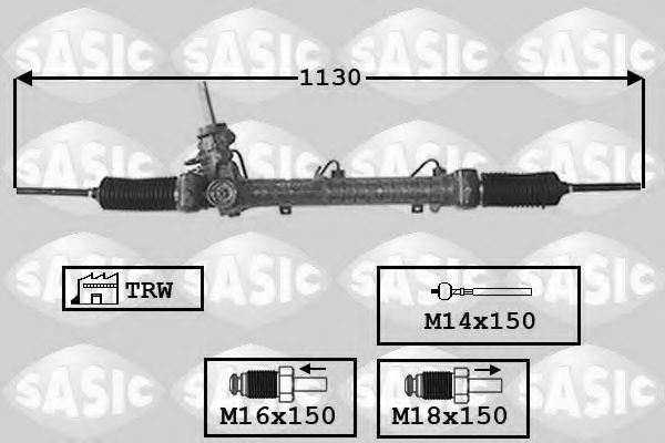 SASIC 7176005 Рулевой механизм для OPEL (Опель) SASIC 7176005 Рулевой механизм для OPEL (Опель)