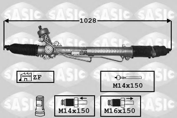 SASIC 7176037 Рулевой механизм для AUDI A4 (Ауди А4) SASIC 7176037 Рулевой механизм для AUDI A4 (Ауди А4)