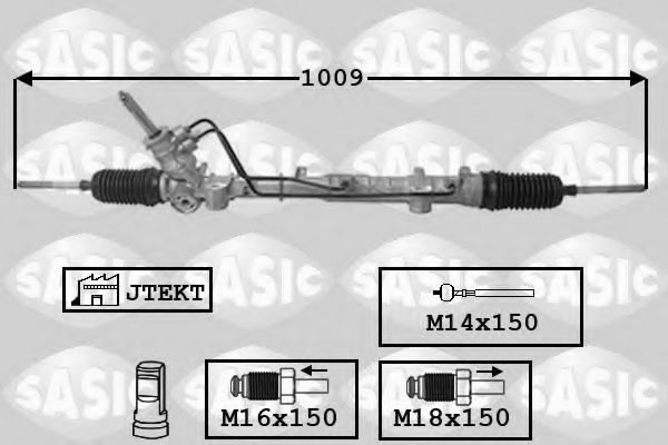 SASIC 7174017 Рулевой механизм для DACIA SANDERO (Дача Сандэро) SASIC 7174017 Рулевой механизм для DACIA SANDERO (Дача Сандэро)