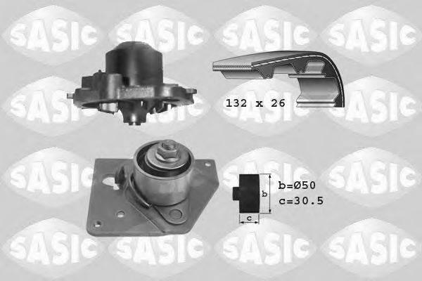 SASIC 3904007 Комплект ремня ГРМ для MITSUBISHI (Митсубиши/митсубиси) SASIC 3904007 Комплект ремня ГРМ для MITSUBISHI (Митсубиши/митсубиси)