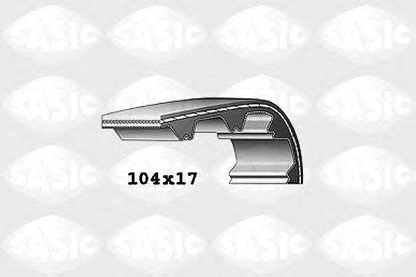 SASIC 1760012 Ремень ГРМ для PEUGEOT 205 II (Пежо 205 2) SASIC 1760012 Ремень ГРМ для PEUGEOT 205 II (Пежо 205 2)