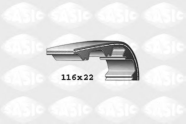 SASIC 1766002 Ремень ГРМ для FORD FIESTA (Форд Фиэста) SASIC 1766002 Ремень ГРМ для FORD FIESTA (Форд Фиэста)