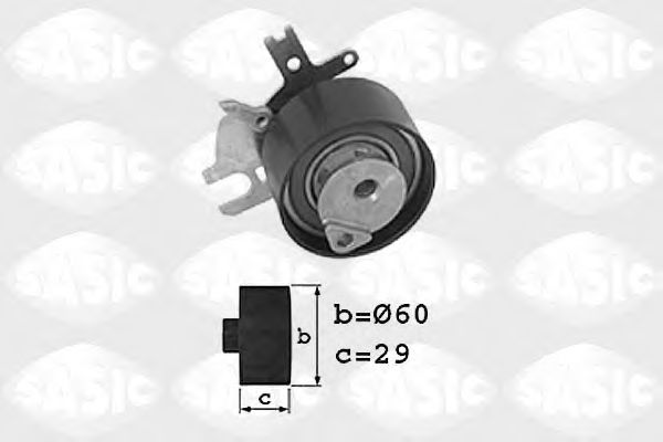 SASIC 1700009 Натяжной ролик, ремень ГРМ для CITROëN (Cитроëн) SASIC 1700009 Натяжной ролик, ремень ГРМ для CITROëN (Cитроëн)