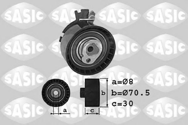 SASIC 1700016 Натяжной ролик, ремень ГРМ для PEUGEOT 207 (Пежо 207) SASIC 1700016 Натяжной ролик, ремень ГРМ для PEUGEOT 207 (Пежо 207)