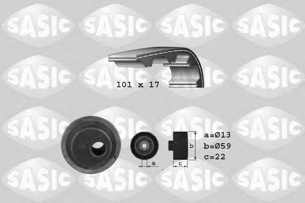 SASIC 1750016 Комплект ремня ГРМ для CITROëN (Cитроëн) SASIC 1750016 Комплект ремня ГРМ для CITROëN (Cитроëн)