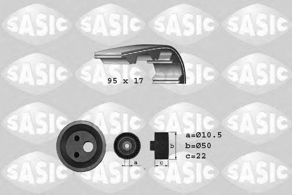 SASIC 1754005 Комплект ремня ГРМ для RENAULT LUTECIA I (Рено Лутэcиа и) SASIC 1754005 Комплект ремня ГРМ для RENAULT LUTECIA I (Рено Лутэcиа и)